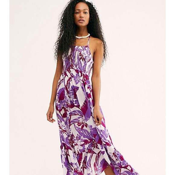 Free People Dresses & Skirts - ✨HP✨Free People Heat Wave Printed Maxi Dress